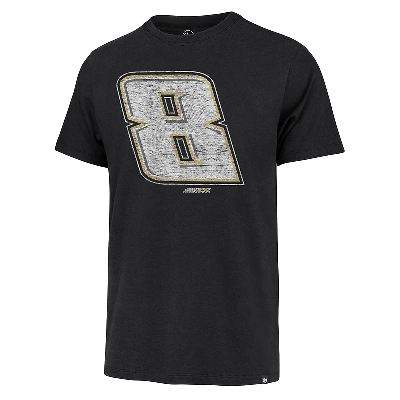 T-shirt noir pour homme « 47 » Kyle Busch Driver Franklin
