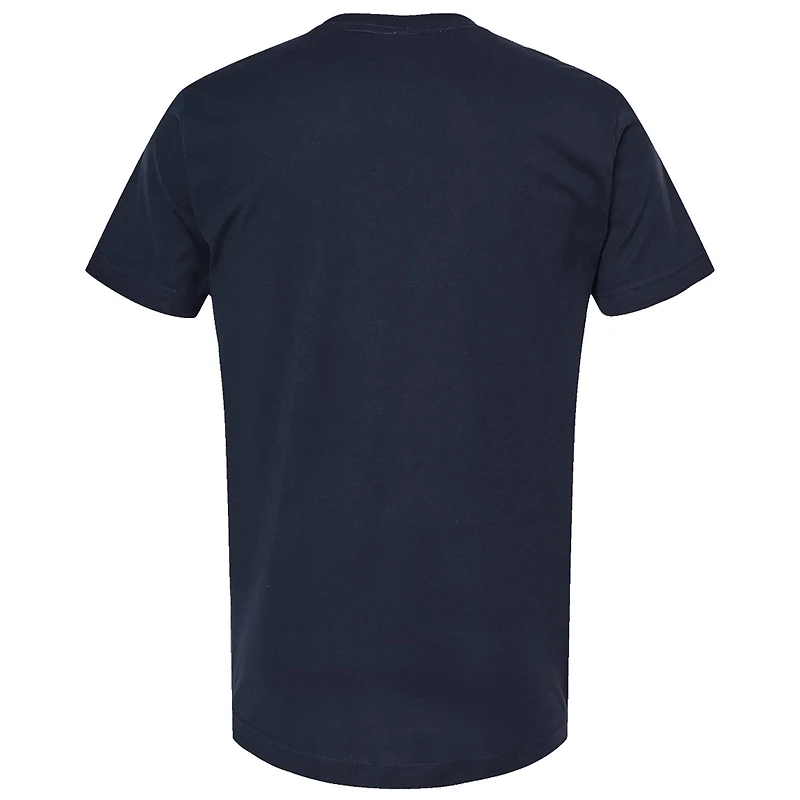 T-shirt à damier pour homme Kyle Busch Rebel Bourbon Live Against The Grain bleu marine