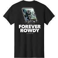 Men's Classic Ink  Black Kyle Busch #8 Forever Rowdy T-Shirt