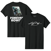 Men's Classic Ink  Black Kyle Busch #8 Forever Rowdy T-Shirt