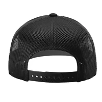 Men's Classic Ink Black Kyle Busch Snapback Trucker Hat
