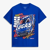 Men's Classic Ink Royal Kyle Busch #8 Lucas Oil Speed T-Shirt
