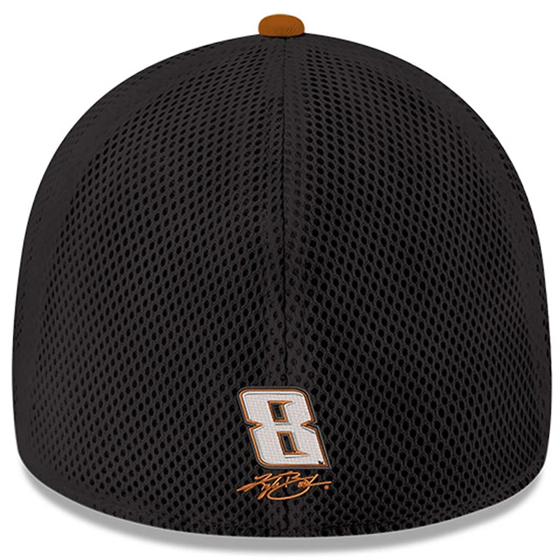 Men's New Era Black Kyle Busch 39THIRTY Cheddar's NEO Flex Fit Hat