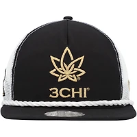 Casquette snapback noire Kyle Busch 3Chi Golfer New Era pour homme