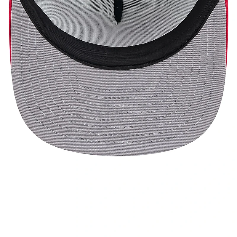 Casquette à visière plate Kyle Busch 9FIFTY New Era noire pour homme