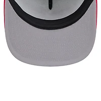 Casquette à visière plate Kyle Busch 9FIFTY New Era noire pour homme