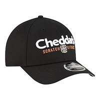 Casquette ajustable New Era Kyle Busch Cheddar's 9FORTY M-Crown noire pour homme