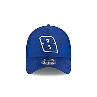 Casquette 39THIRTY Flex à motif camouflage Kyle Busch bleu New Era pour homme