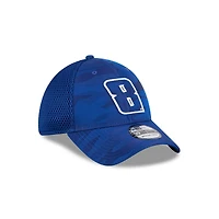Casquette 39THIRTY Flex à motif camouflage Kyle Busch bleu New Era pour homme