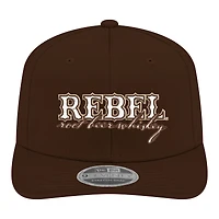 Casquette ajustable New Era marron Kyle Busch Rebel Bourbon Root Beer Whiskey 9SEVENTY pour homme