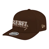 Men's New Era  Brown Kyle Busch Rebel Bourbon Root Beer Whiskey 9SEVENTY Adjustable Hat