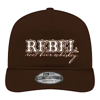 Men's New Era  Dark Brown Kyle Busch Rebel Root Beer 19TWENTY Snapback Hat