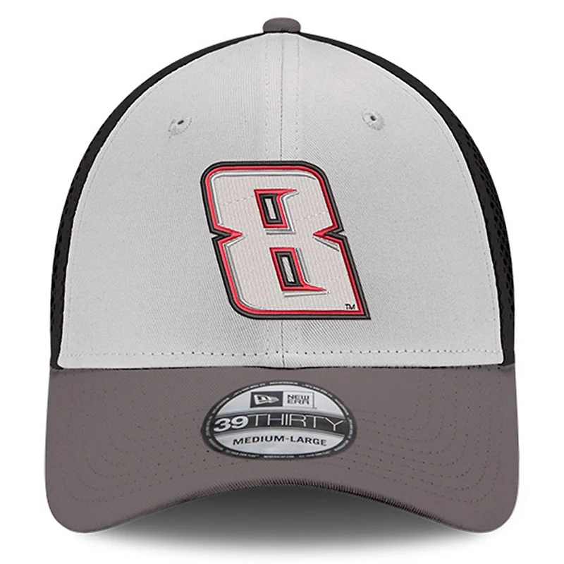Casquette Kyle Busch 39THIRTY NEO Flex grise New Era pour homme