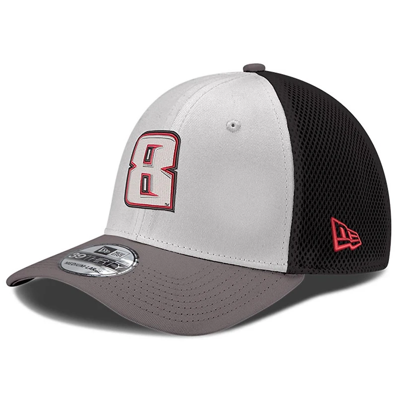 Casquette Kyle Busch 39THIRTY NEO Flex grise New Era pour homme