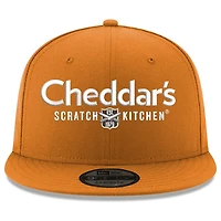Casquette ajustable Kyle Busch 9FIFTY Cheddar's New Era orange pour homme