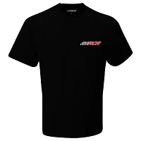 T-shirt noir avec drapeau Kyle Busch de la collection Richard Childress Racing Team pour hommes