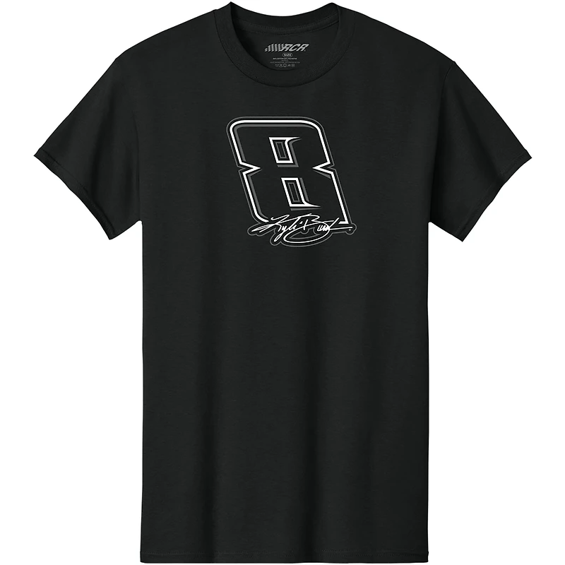 Men's Richard Childress Racing Team Collection Black Kyle Busch #8 T-Shirt