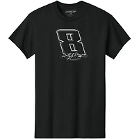 Men's Richard Childress Racing Team Collection Black Kyle Busch #8 T-Shirt