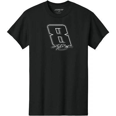 Men's Richard Childress Racing Team Collection Black Kyle Busch #8 T-Shirt