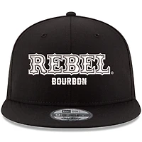 Casquette Snapback 9FIFTY noire Kyle Busch Rebel Bourbon de la collection Richard Childress Racing Team pour hommes