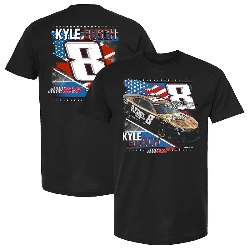T-shirt patriotique de Kyle Busch Cheddar pour homme la collection Richard Childress Racing Team