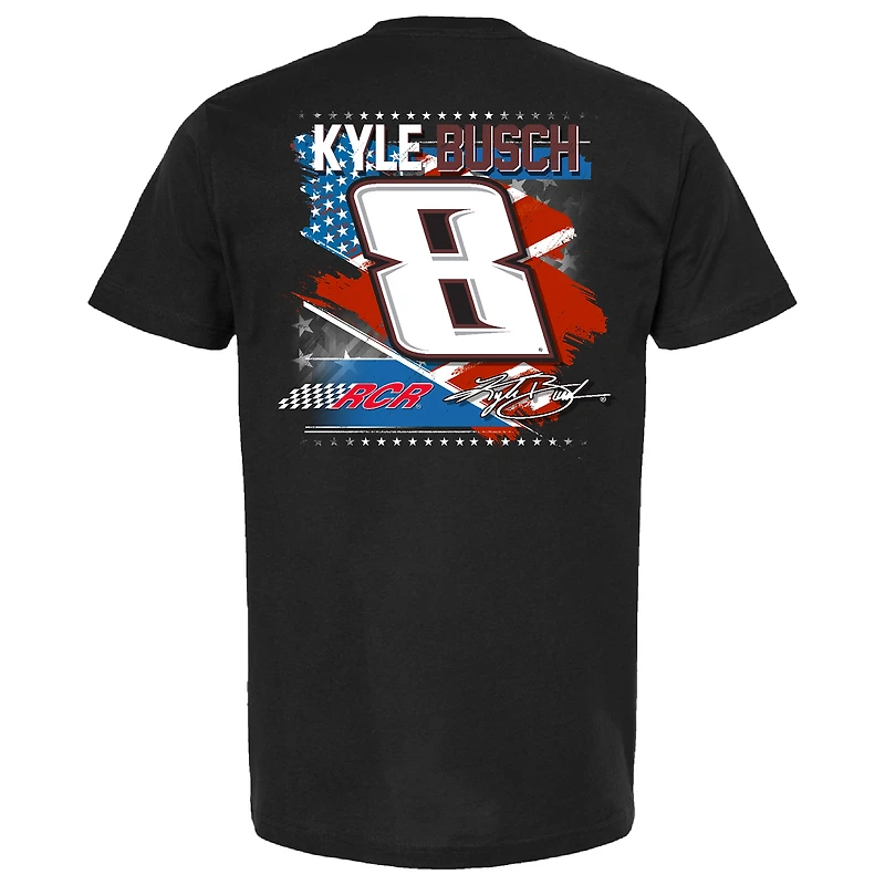 T-shirt patriotique de Kyle Busch Cheddar pour homme la collection Richard Childress Racing Team