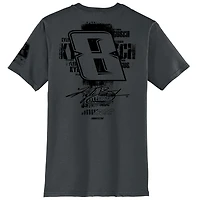 T-shirt Kyle Busch Lifestyle pour homme de la collection Richard Childress Racing Team, anthracite