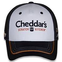Collection Richard Childress Racing Team pour hommes, blanc/noir, uniforme de Kyle Busch Cheddars, chapeau réglable