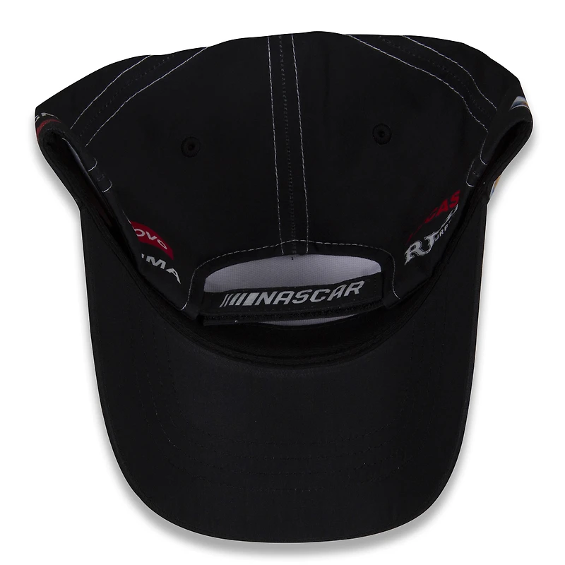 Collection Richard Childress Racing Team pour hommes, blanc/noir, uniforme de Kyle Busch Cheddars, chapeau réglable