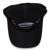 Collection Richard Childress Racing Team pour hommes, blanc/noir, uniforme de Kyle Busch Cheddars, chapeau réglable