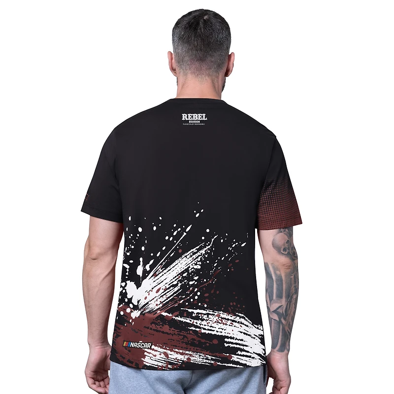 T-shirt noir pour homme Kyle Busch Touchdown Extreme