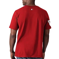 T-shirt des équipes spéciales de Kyle Busch pour hommes, rouge starter