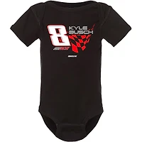 Newborn & Infant Richard Childress Racing Team Collection Black Kyle Busch 2023 #8 Bodysuit