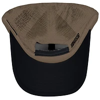 Casquette de camionneur ajustable unisexe à damier Kyle Busch Flag Sports Black