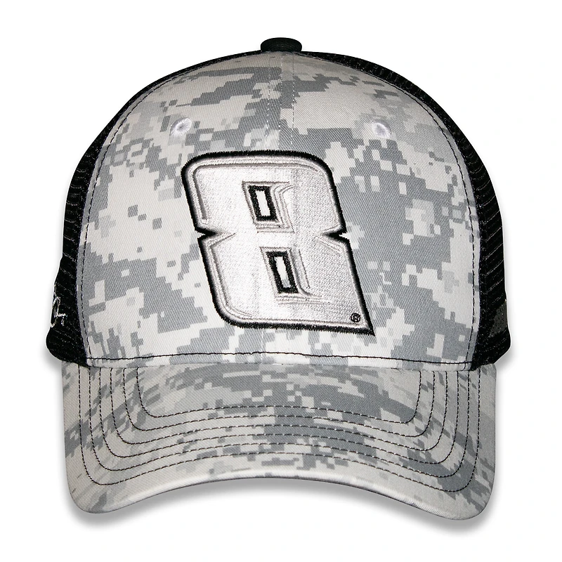 Unisex Checkered Flag Sports Camo Kyle Busch  Adjustable Hat