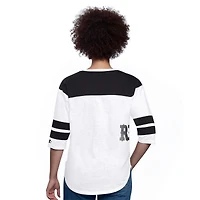 T-shirt à manches 3/4 Kyle Busch Grand Slam pour femme, blanc