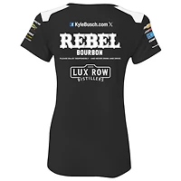 Women's Richard Childress Racing Team Collection  Black Kyle Busch Rebel Bourbon Uniform T-Shirt