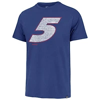 T-shirt bleu '47 Kyle Larson pour hommes, numéro de pilote Franklin