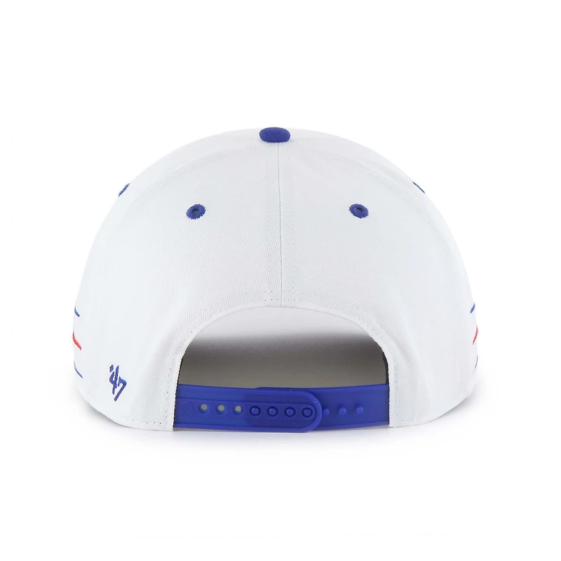 Men's '47  White Kyle Larson  Diamond Cut Hitch Adjustable Hat