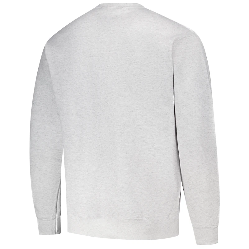 Sweat-shirt à col rond pour homme, modèle classique encre cendrée Kyle Larson