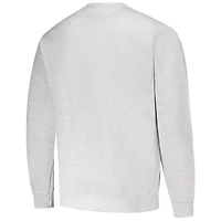 Sweat-shirt à col rond pour homme, modèle classique encre cendrée Kyle Larson