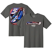 T-shirt homme classique à l'encre anthracite Kyle Larson HendrickCars.com