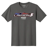 Men's Classic Ink Charcoal Kyle Larson HendrickCars.com T-Shirt