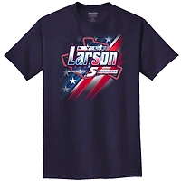 Men's Classic Ink  Navy Kyle Larson San Diego Race Weekend Paint Scheme T-Shirt