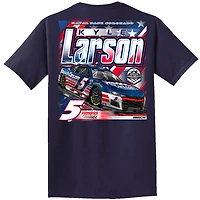 Men's Classic Ink  Navy Kyle Larson San Diego Race Weekend Paint Scheme T-Shirt