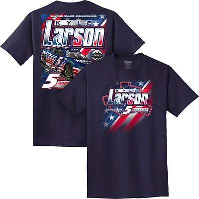 Men's Classic Ink Navy Kyle Larson San Diego Race Weekend Paint Scheme T-Shirt