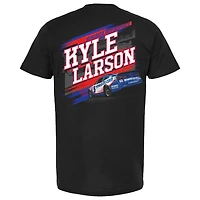 T-shirt noir pour homme de la collection Hendrick Motorsports Team Kyle Larson HendrickCars.com