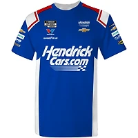 T-shirt bleu pour homme de la collection Hendrick Motorsports Team Kyle Larson Hendrickcars.com