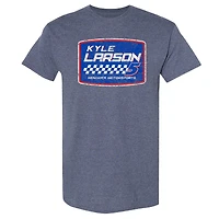 Men's Hendrick Motorsports Team Collection Heather Navy Kyle Larson Vintage T-Shirt