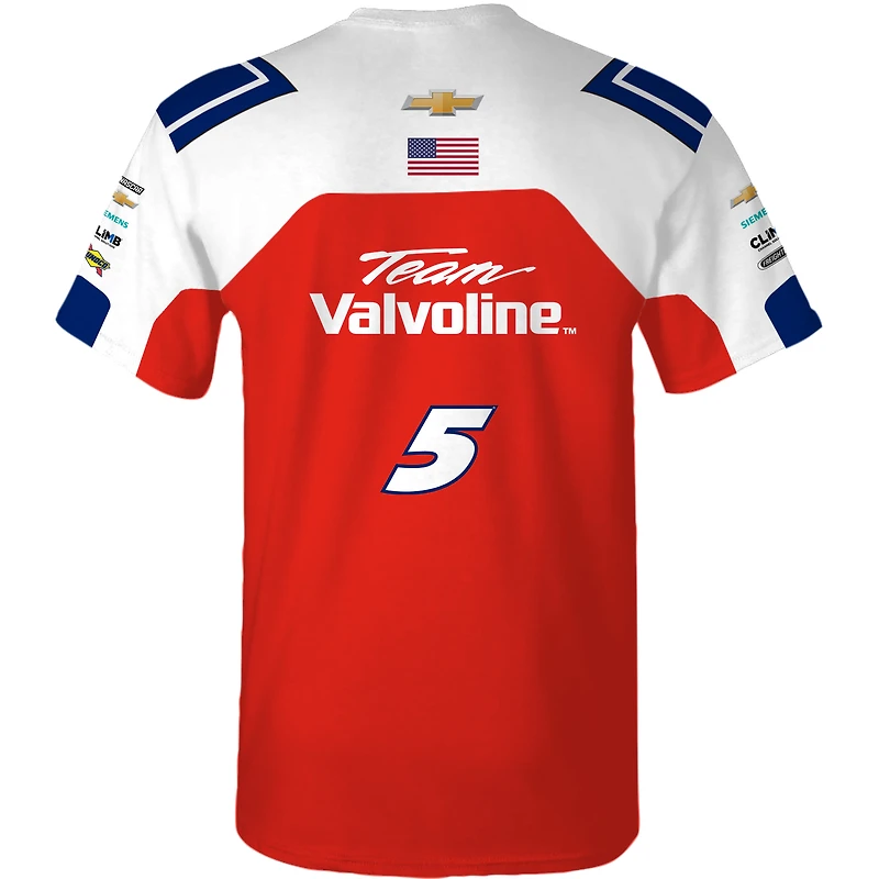 V102207 KylLar Valvoline S25 CFS Uniforme sublimé pour adulte SST TEEMENSCR L25VA #4